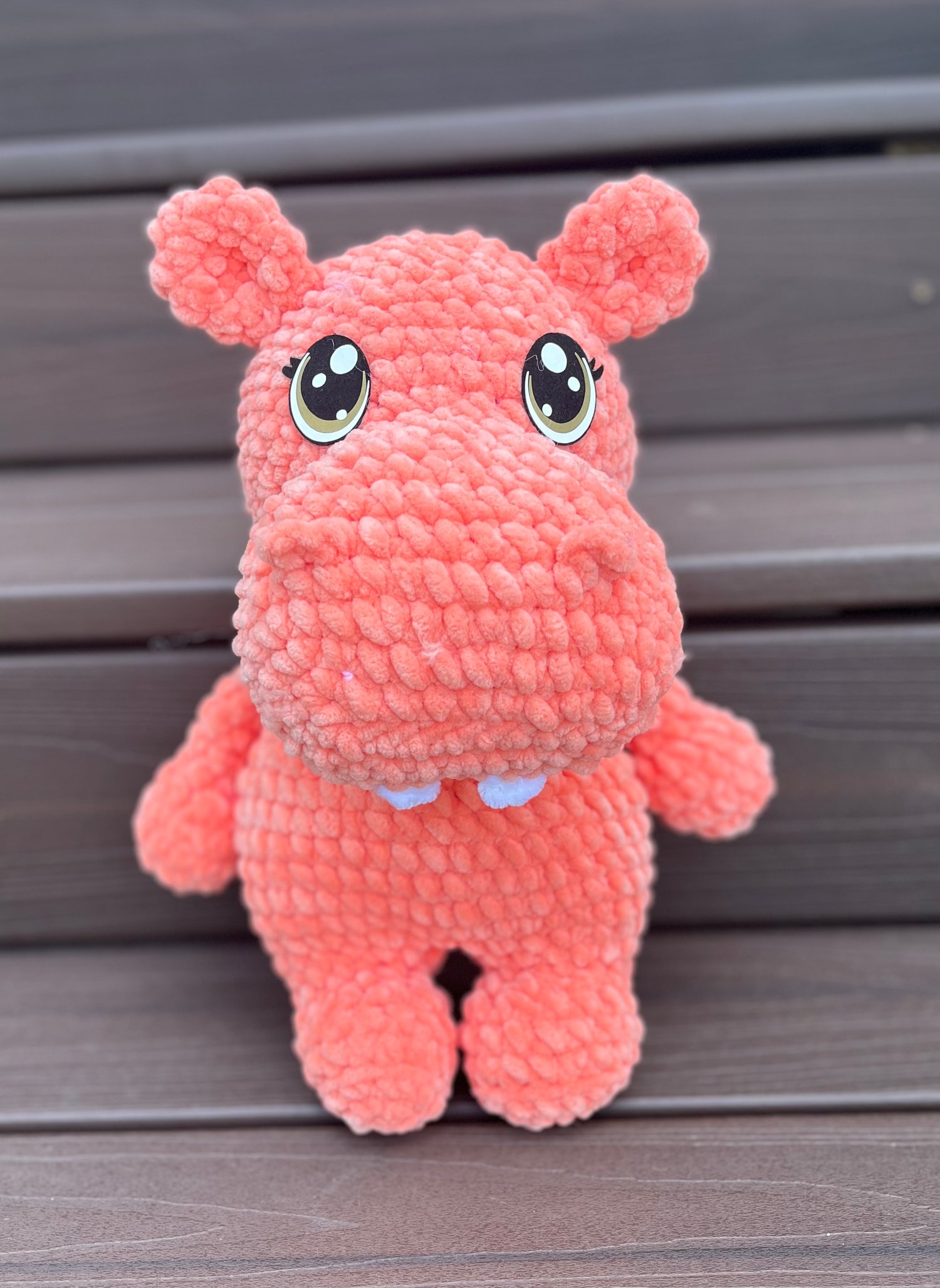 Image of Chunky Plush Harry the Hippo