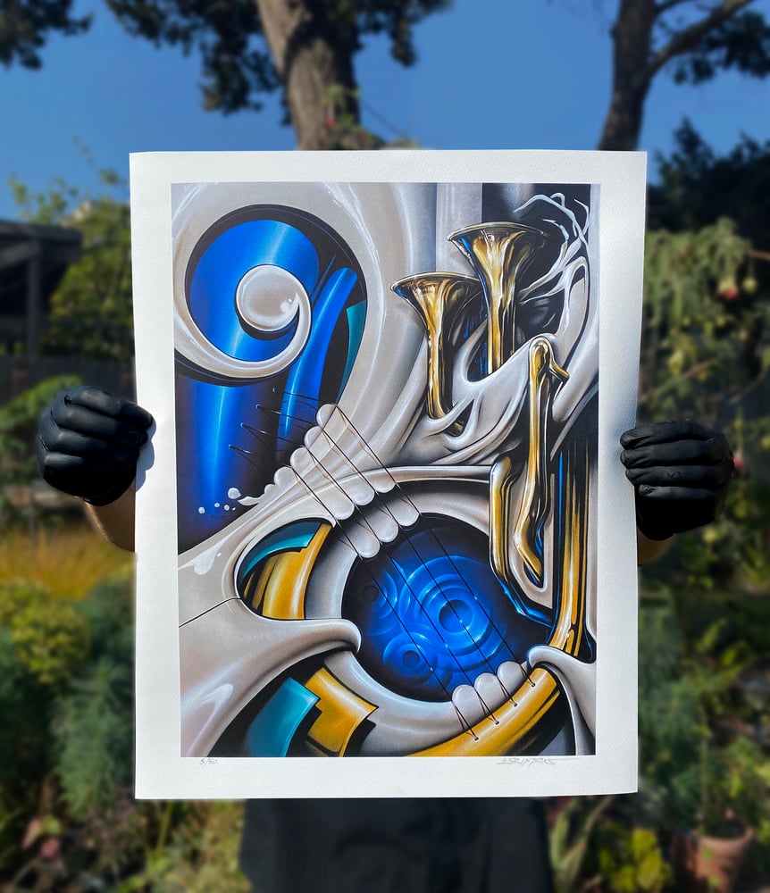 Image of "Lucid Blues" Print 