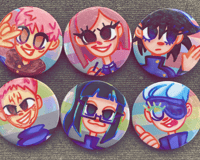 Image 1 of Jujutsu Kaisen Pride Pins