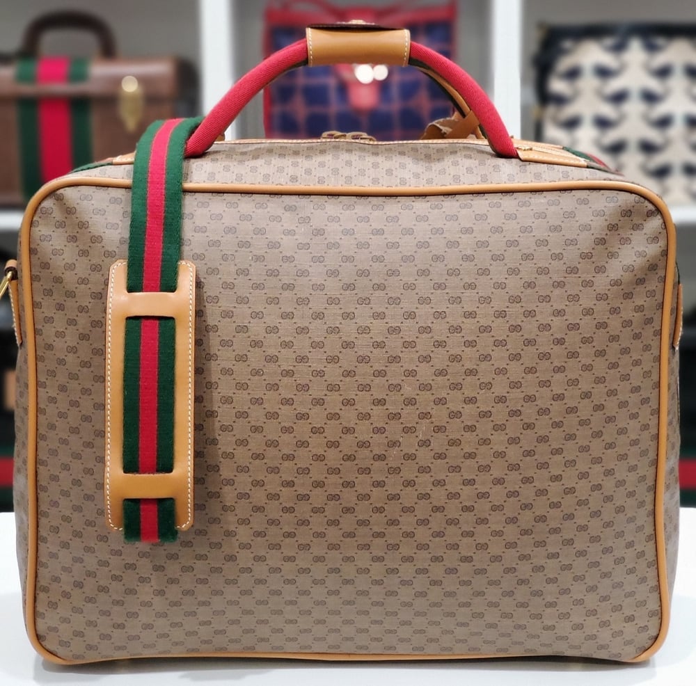 Gucci, Other, Vintage Gucci Luggage Set