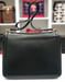 Image of Vtg. Gucci Black Leather Shoulder Bag