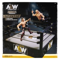 Image 1 of AEW Unrivaled Figure Core Wrestling Ring Playset