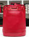 Image of Vtg. Gucci Red Pebbled Leather Bucket Bag