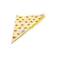 Crab/yellow - Dog Bandana