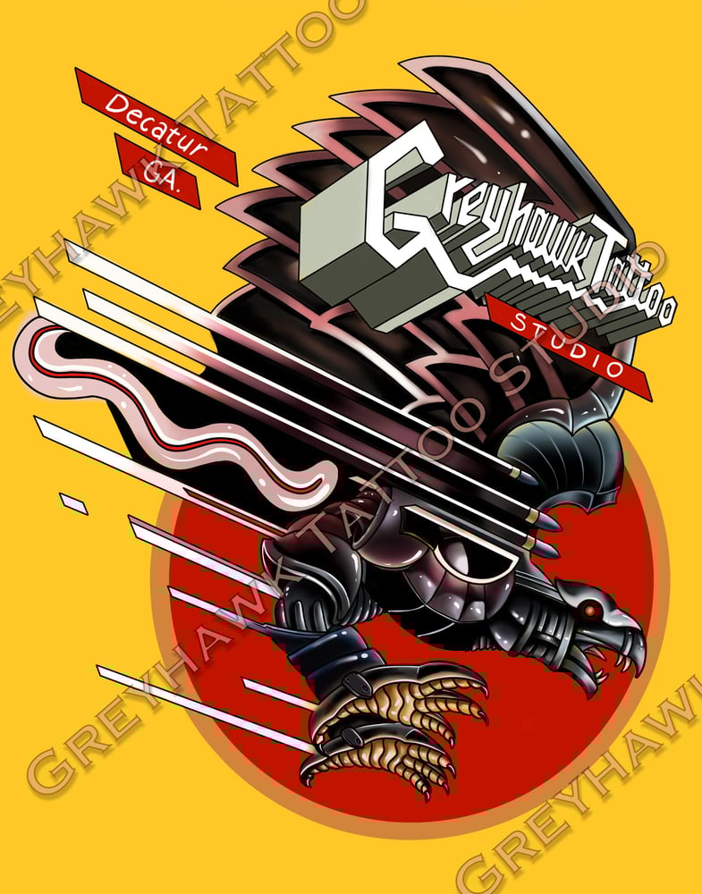 Greyhawk Vengeance Sticker