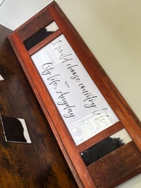 Image 4 of Small Cow Hide Sign 