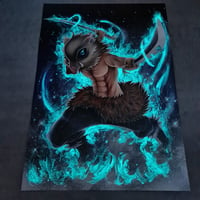 Image 1 of Inosuke Glowing In The Dark Poster / Print