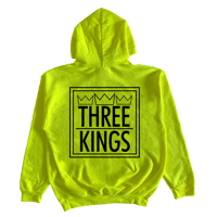 Image 2 of "TKIL" - Litset x 3 Kings Hoodie Collab Volt Green