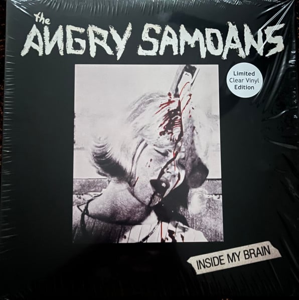 ANGRY SAMOANS - "Inside My Brain" 12" EP (CLEAR)