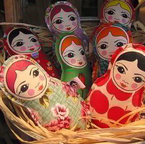 Image of Baby Bushka rattles