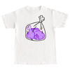 TKIL - "Original Turkey Bag Logo Big" Purple/White Shirt