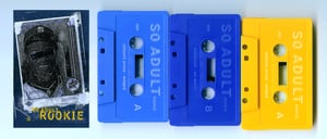 Image of Rookie EP on CASSETTE (digital copy included)