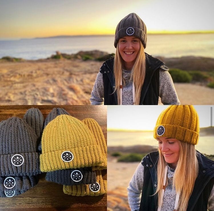 Image of 100% AUSTRALIAN WOOL HANDMADE BEANIE