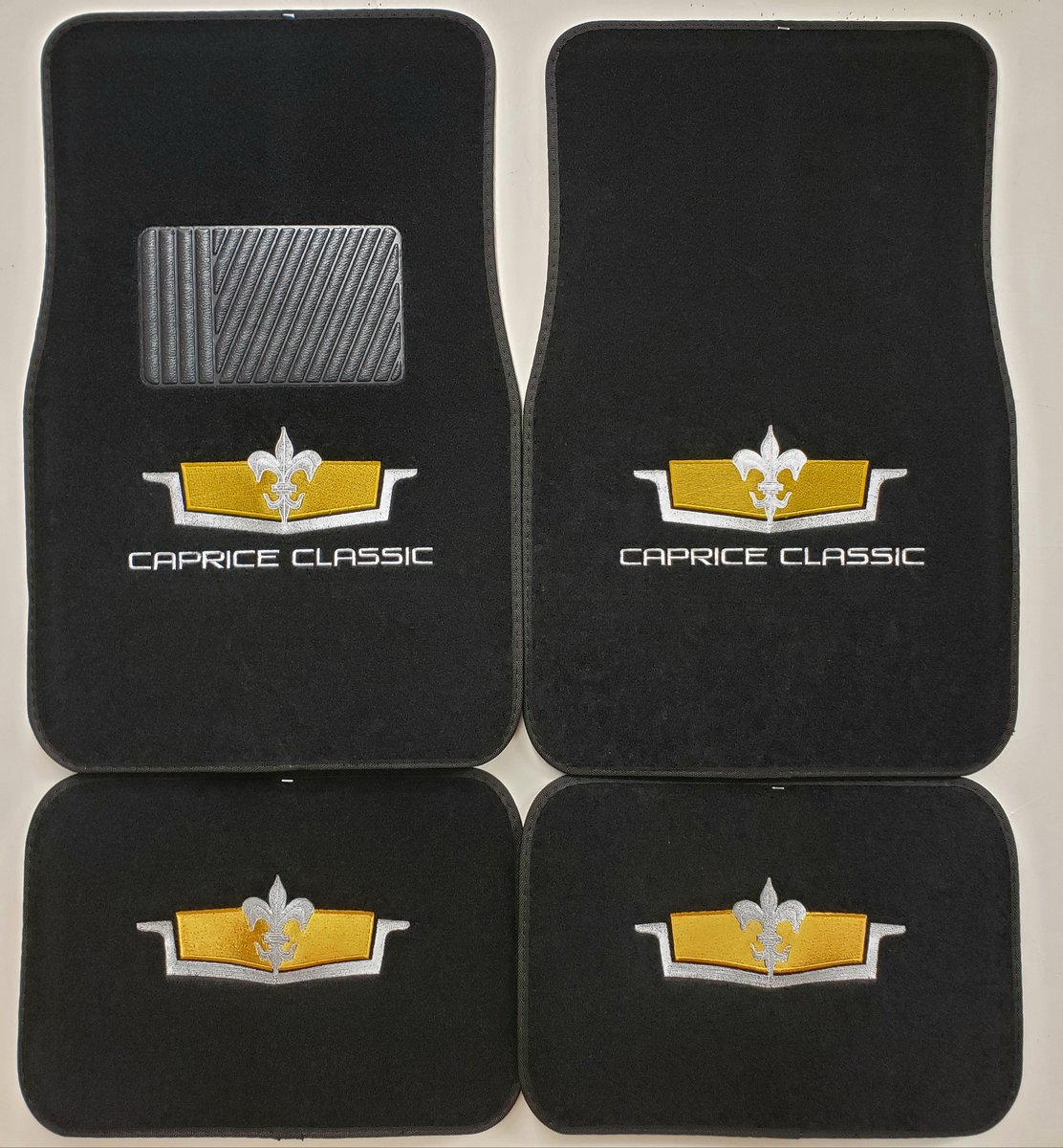 Caprice Classic floor mats Crazy562Stitches
