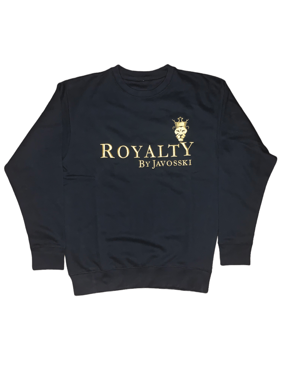 Image of Black & Metallic Gold RBJ Crewneck 