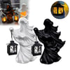 Ghost Lantern Statue Black