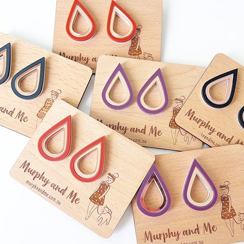 Image of Statement Teardrop Studs