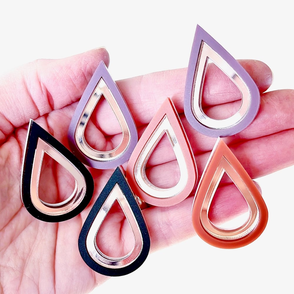 Image of Statement Teardrop Studs