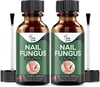 3PCS FootCure Extra Strong Finger & Toenail Fungus Treatment - Made In USA, Best Nail Repair Set, Fu