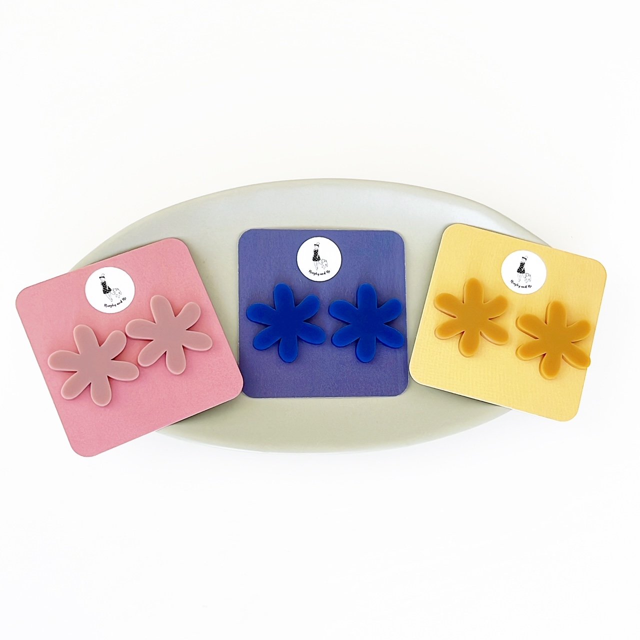 Image of Maxi Flower Studs