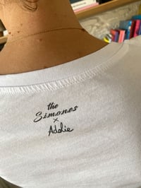 Image 5 of T-SHIRT blanc AMOUR - THE SIMONES X ADOLIE