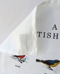 Image 3 of A to Z of British Bird Names tea towel