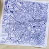 Birmingham Map Hankie