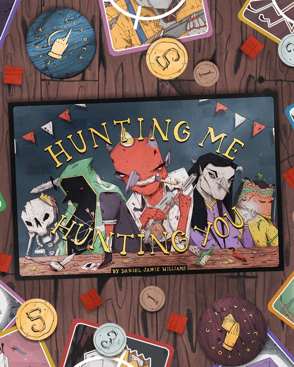 Image of LOW STOCK! 'Hunting Me, Hunting You' Tabletop Game