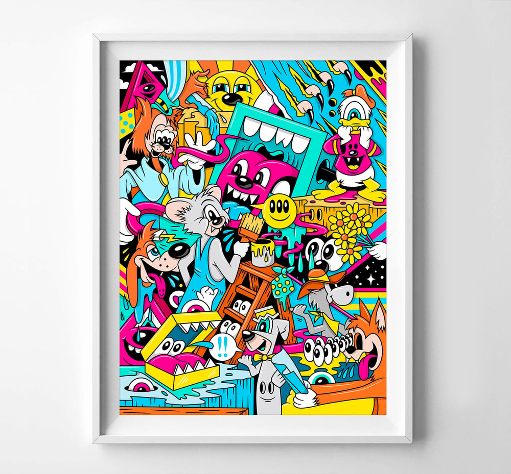 Image of "SUMMER IN THE CITY" Print