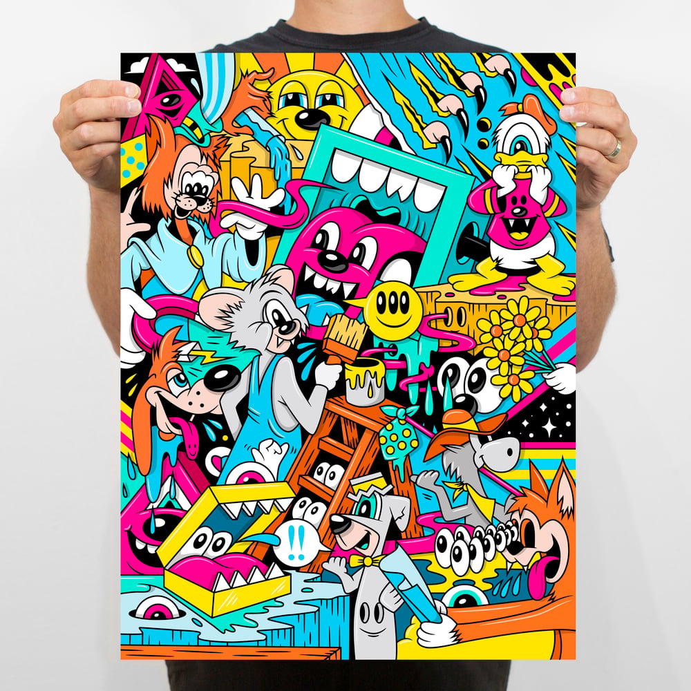 Image of "SUMMER IN THE CITY" Print
