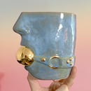 Image 3 of Gag Cup/ planter with 22kt Gold