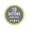 10 BUTTONS MIXED FREE SHIPPING