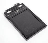 Image 1 of Linhof 4X5 OR 9x12 plate holder (wet dry plate tin type collodion )