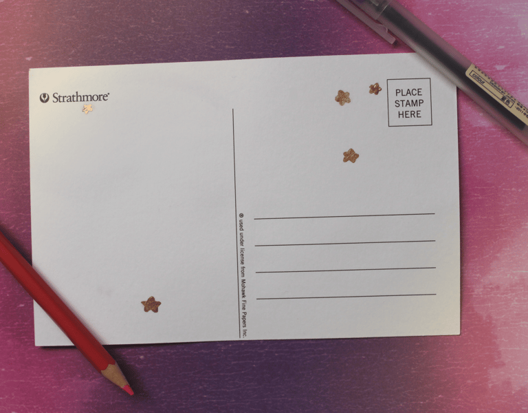 Witch Delivery Postcard Image 2