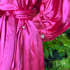 Totally Pink Charmeuse Lounge Suit Image 3