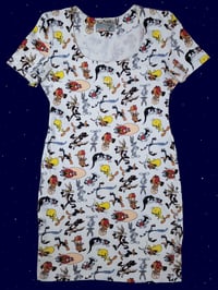 Image 1 of Bugs Bunny spandex dress