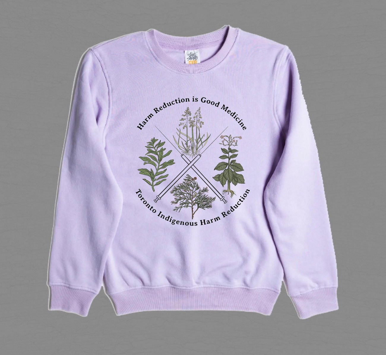 new-lavender-harm-reduction-is-good-medicine-crew-neck-native