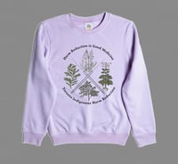  Lavender Harm Reduction is Good Medicine Crew neck
