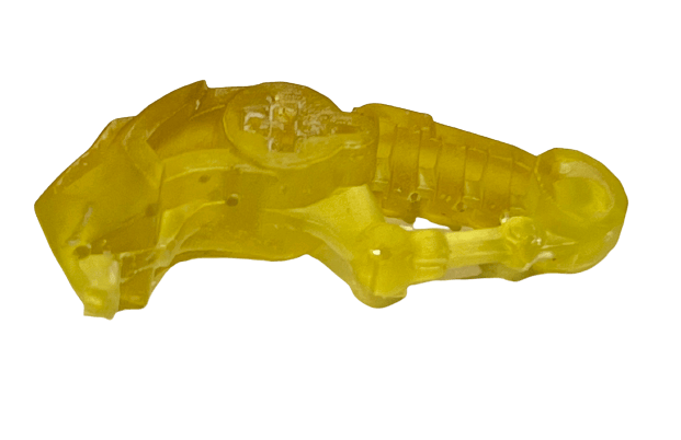 Image of Bionicle G2 Eye Stalk (Resin-printed, Trans-yellow)