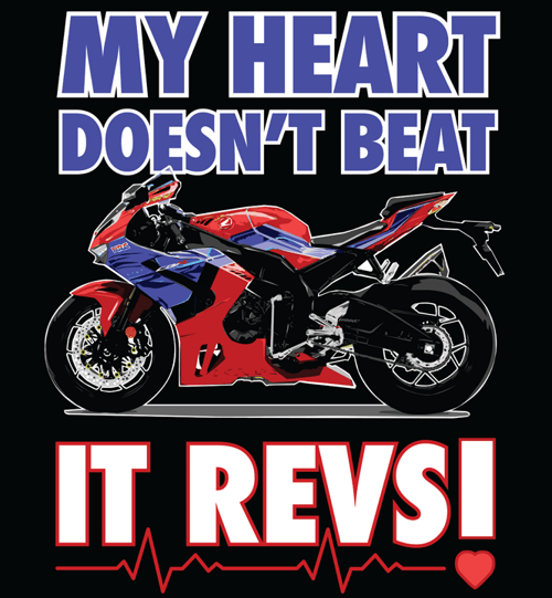Image of My Heart Revs! - T-Shirt
