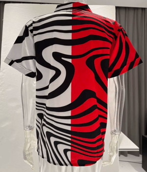 ColorBlock Button Up Shirt V2