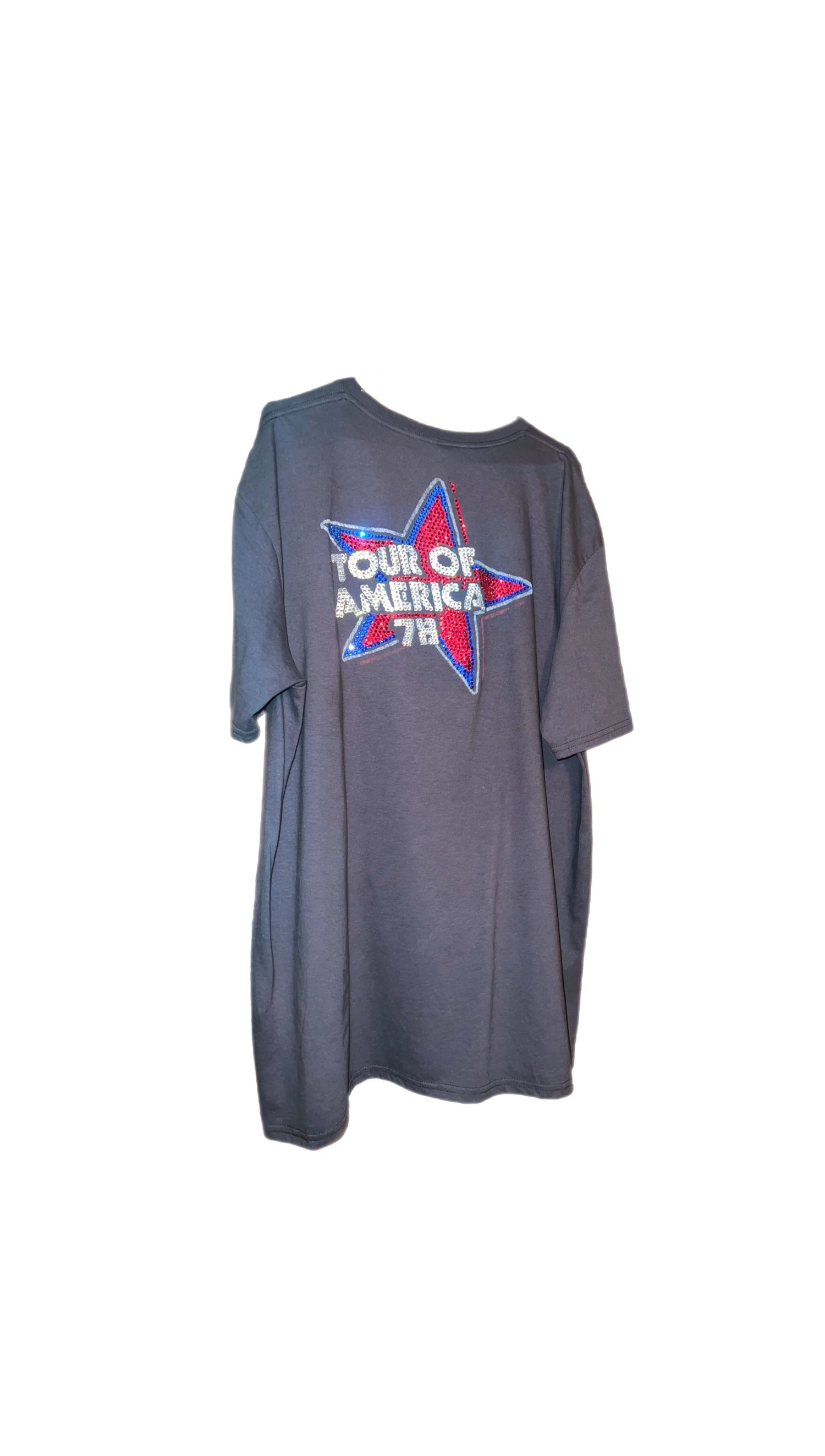 Image of ROLLING STONES X PAYCATION RHINESTONE TEE