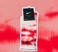 Image 2 of Nike Unisex Tye Dye Cushioned Crew Socks (2 Pairs)