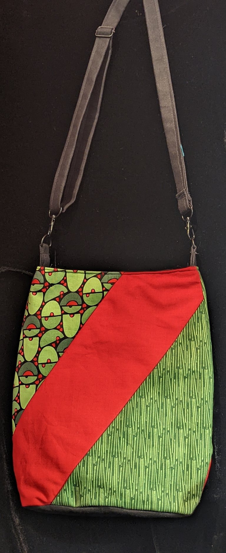 Stripey Cross Body Bags Image 4