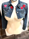 Multicolored Hearts Custom Jacket