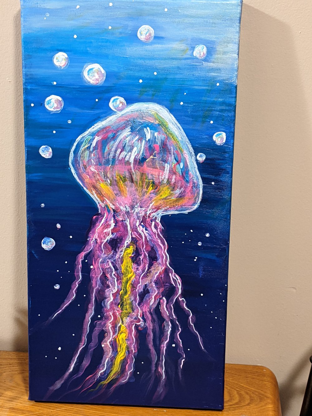 Jellyfish with Bubbles