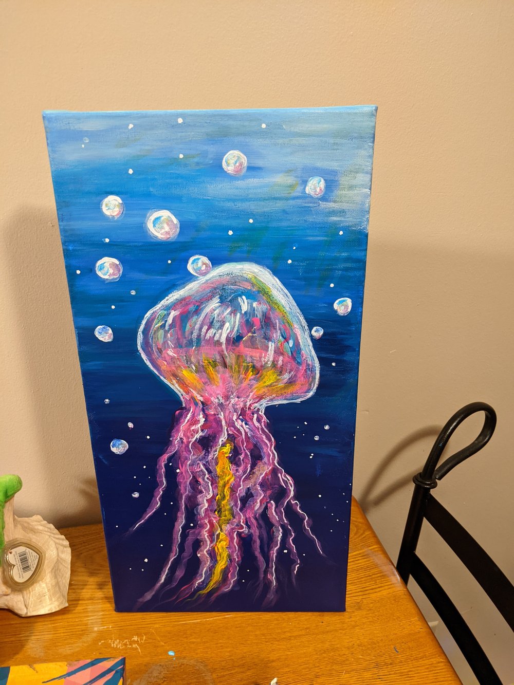 Jellyfish with Bubbles