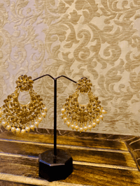 Image 2 of Umraoh Jaan Kundan Luxury Earrings