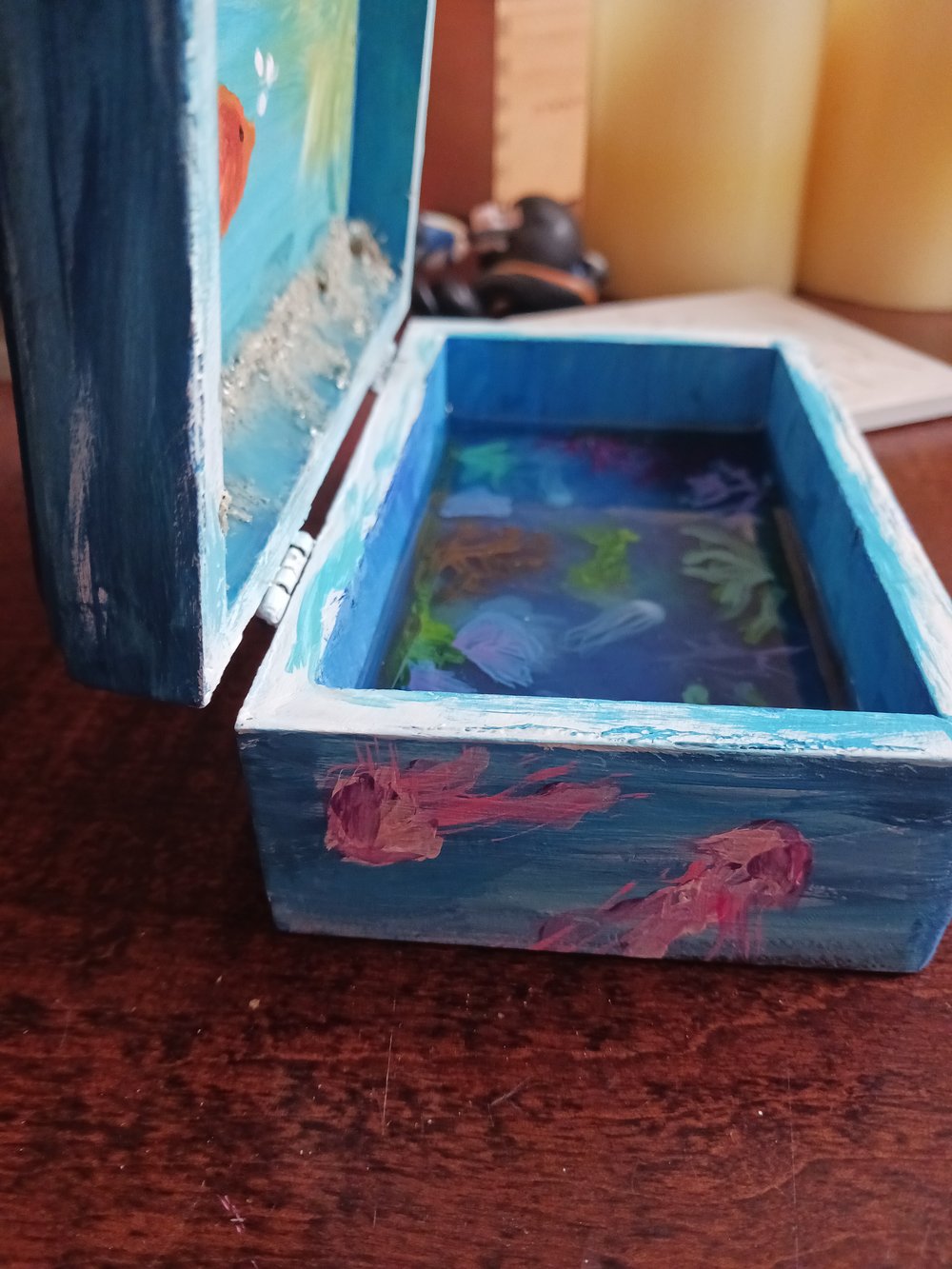 Jellyfish Reef Jewelry Box