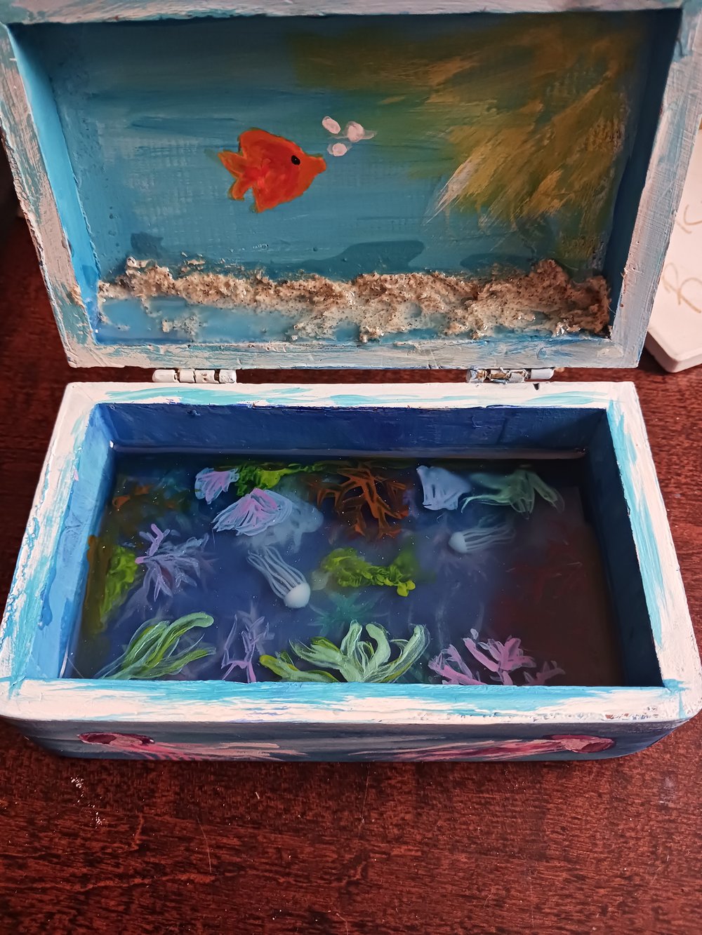 Jellyfish Reef Jewelry Box